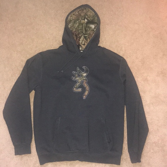 Browning Hooded Sweatshirt Black